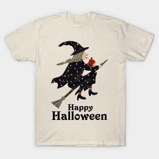 Happy Halloween T-Shirt by KewaleeTee